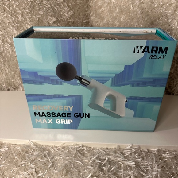 NEW Warm Relax Recovery Massage Gun Max Grip - Picture 1 of 6